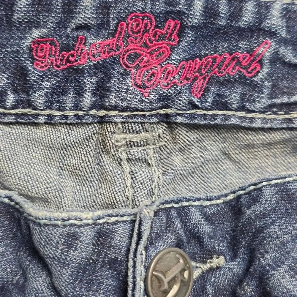 Rock Revival Low Rise Bootcut Jeans Womens 31x34 - Picture 8 of 10